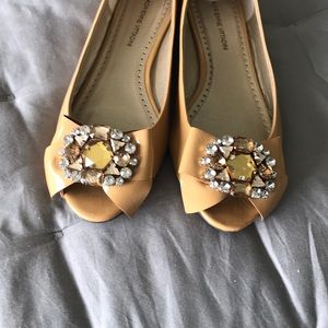 Adrienne Vittadini jeweled flat